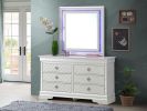 Glory Furniture Verona G6700-D Dresser , Silver Champagne