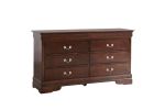 Glory Furniture Louis Phillipe G3125-D Dresser , Cappuccino