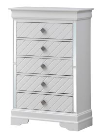 Glory Furniture Verona G6790-CH Chest , Silver Champagne