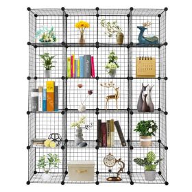 20 Grid Iron Mesh Material Storage Rack