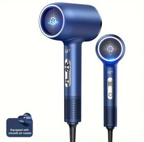 2400 Watt High-power Hair Dryer (Color: Blue)