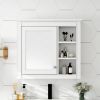 30'' x 28'' Medicine Cabinet, Wall Mounted Bathroom Storage Cabinet, Modern Bathroom Wall Cabinet with Mirror,Medicine Cabinet