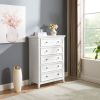 Modern 5 Drawers Dresser 5 Drawers Cabinet,Chest of Drawers Closet Organizers and Storage Clothes Storage Drawers Cabinet for Living Room